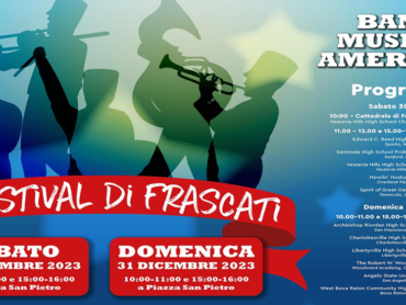 Il Festival di Frascati: le bande americane delle high school in piazza il 30 e 31 dicembre