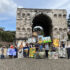 Successo artistico per il Giano Art Festival, un’iniziativa che veste di live painting un monumento della storia di Roma