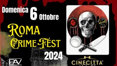 Roma Crime Fest, domenica 6 ottobre a Cinecittà World